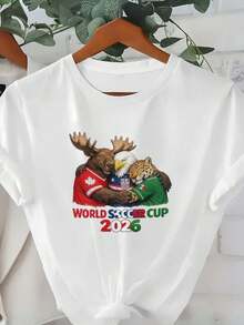 Women T-Shirts - White - View 2