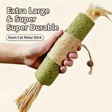 1pc Cat Stick, Used For Teeth Grinding And Cleaning, Relieving Boredom, Chasing And Playing, Promoting Cat Health And Exercise, Cat-Favorite Mint Scent, Perfect Gift For Pets, Promoting Intimate Interaction Between Humans And Pets - Multicolor - View 4