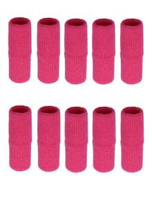 10PCS Multi-Color Stretchable Finger Support Sleeves, Suitable For Sports Basketball, Volleyball, Badminton, Tennis, Daily Protection For Finger Recovery, Flexible Finger Protection Function - Multicolor - View 12