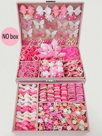 Bộ phụ kiện tóc mới 534 món, combo ngọt ngào và thời trang dành cho các cô gái, món quà dự tiệc ngày lễ tuyệt vời nhất dành cho chị em gái và bạn bè.