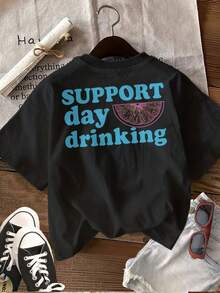 Women T-Shirts - Black - View 2