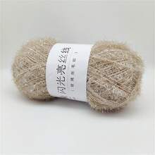 50g Glass Fiber Yarn DIY Shiny Metallic Gold Yarn For Knitting Dishcloths, Handmade Bags, Dolls And Decoration - 50g Glass Fiber - View 15