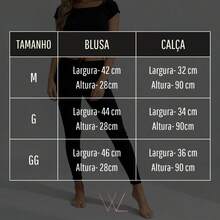 Pijama Inverno Conjunto Blusa Calça Feminino Amamentação Longa Confortável - unitário - Visão 9