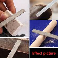 5pcs/10pcs Diamond Mini Needle File Set Portable Tools Ceramic Craft Woodworking Files Jewelry Polishing Carving Small Files - Style a - View 2