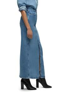 Hudson Falda Midi reconstruida Falda para Mujer - mezclilla, Denim Rinse - Ver 2