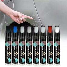 1 pièce Stylo de retouche de peinture de réparation de rayures de voiture multicolore, éliminateur de rayures à séchage rapide, réparation des défauts de surface de peinture, couverture des tourbillons et de l'usure, restauration de la couleur, revêtement anti-décoloration, convient aux voitures, SUV, camions, motos, outil de beauté automobile - Multicolore - Voir 4