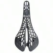 1pc Carbon Fiber Bicycle Saddle, Spider Seat, Breathable Comfortable Cycling Seat, Suitable For Road/Mountain Bike Riding Equipment - Multicolor - View 2