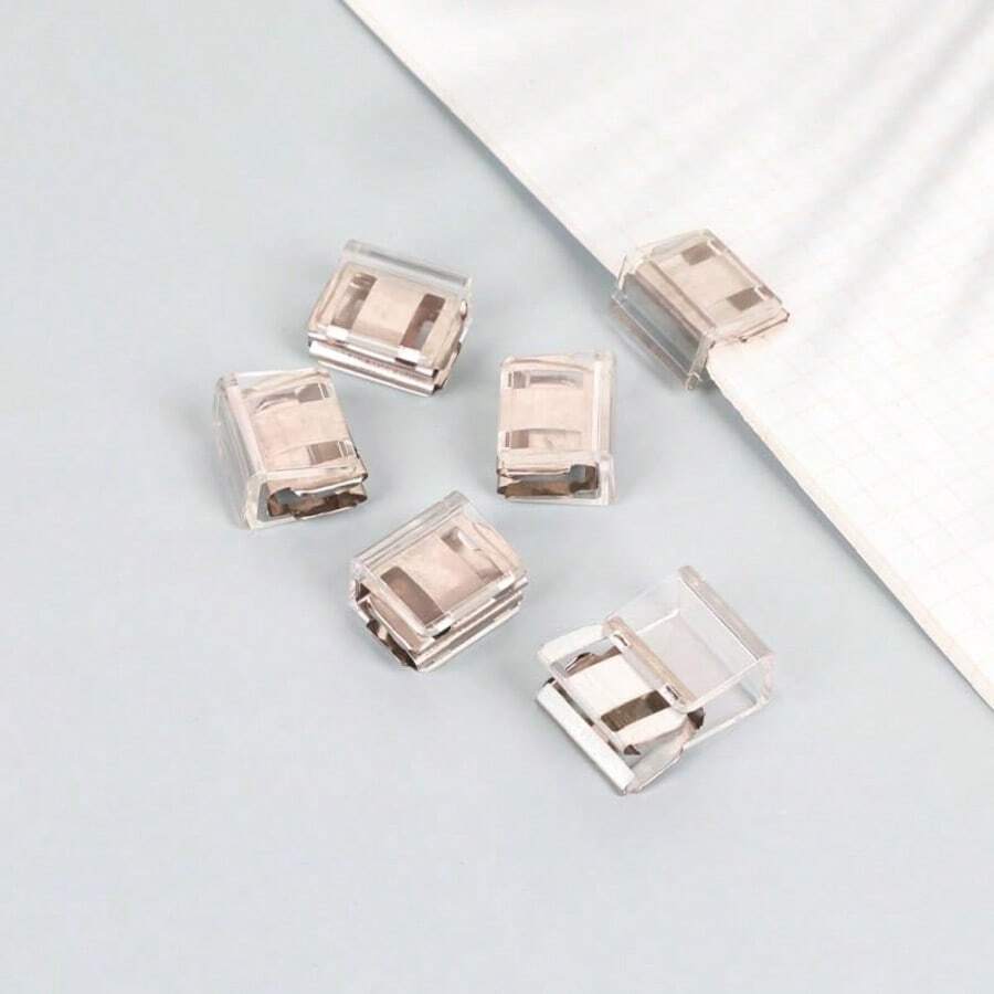 6/10/15pcs Invisible Pant Leg Shortening Clips, Anti-Drag Pant Leg Hem Fasteners, No-Sew Hidden Buckle Pant Leg Closure Device, Anti-Ground Dragging Pant Leg Buckle