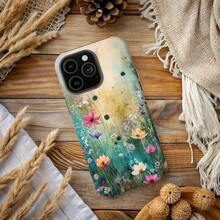 Funda para Teléfono Wildflower: Arte Floral Botánico, Brillante o Mate para iPhone, HONOR, , OPPO - Multicolor - Ver 5