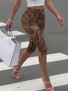 Brown Leopard Print
