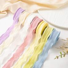 Bubble Fish Tail Tulle Ribbon DIY Bow Weaving Material Cake Packaging Ribbon - Multicolor - View 2