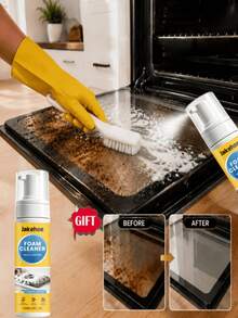 jakehoe Multi-Purpose Foam Cleaner, Removes Kitchen Surface Grease, Cleans Daily Dirt On Kitchen Utensils, Keeps Kitchen Countertops Clean And Organized, Multi-Effect Cleaning For Kitchenware Stains And Grease, Dishwasher Cleaner, Multi-Effect Cleaning For Kitchen And Bathroom Stains, Daily Home Cleaning Agent (Randomly Sent New And Old Models) - Mix - View 2