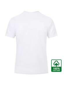 Mountain 180G Camisa de manga corta estampada para hombre T Camisa - Blanco - Ver 3
