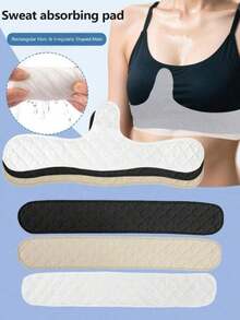 Sports Sweat-Absorbing Pad, Washable Bra Pad, Sweat-Absorbing And Reusable - Multicolor - View 6