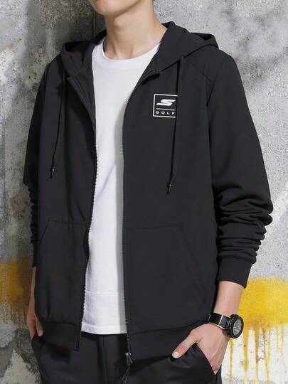 Skechers Hooded Jacket/Outerwear, Knit, Unisex Fitness Gym Sportswear P225U133-03K8