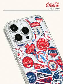 Coca-Cola Classic Phone Case, Full Of Vitality And Passion, Made Of Lightweight Materials, With Anti Scratch, Anti Drop And Anti Slip Design, Protecting Your Phone Case In Cartoon Anime Style, Compatible With Apple 17,17 Air,17 Pro,17 Pro Max,11,12,13,15,16 Pro,16 Pro Max,14 Plus,15 Plus,16 Plus,15 Pro,16 Max,XR Waiting For The Model. Suitable For Gifting To Friends And Family - Clear - View 8