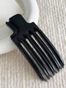 1pc High Skull Top Artifact, Wind Plastic Comb, Height Increasing Minimalist New Style Ins Korean Style Bangs, Fluffy Clip, Fluffy Hair, Makeup Hair Clip - One Size - View 13