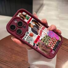 Sharpay Evans rosa High School Musicalfunda de teléfono Fundas compatibles con ,Apple,VIVO,OPPO,,, y Honor.Fabricadas en silicona TPU,ofrecen protección contra golpes y caídas. - Burdeos - Ver 1