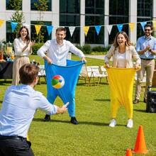 2 Sets Grandma Pants Ball Catching Game Set, Includes 10 Six-Color Elastic Balls And 2 Random Color Air Pumps, Fun Team Relay Party Game, Suitable For Gatherings And Family Parties - View 4