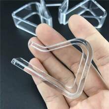 Juego de 4 piezas de clips de plástico transparente antideslizantes para mantel, hebillas reutilizables a prueba de viento y antideslizantes para fijar y estabilizar el mantel, adecuadas para mesa de cocina y comedor, patio exterior, picnic, camping, boda, restaurante y fiesta de vacaciones - A - Ver 11