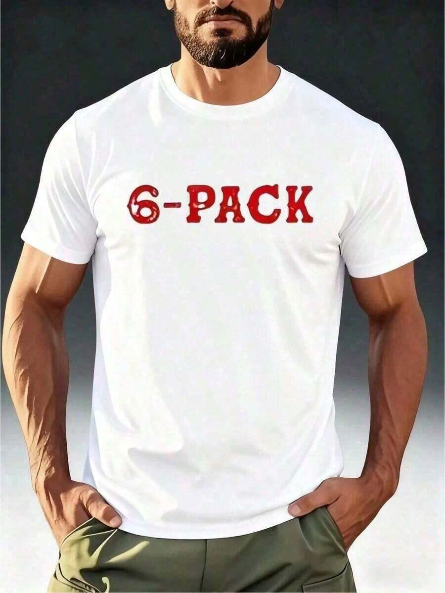 n temática divertida de fitness - Perfectas para el verano, este conjunto de camisetas es ideal para hombres que gustan de un toque de humor en su vestimenta relacionada con el fitness. WDGR - Negro - Ver 1