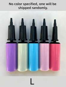 1/2/3pcs Balloon Pump Handheld Set, Balloon Pump - Dual-Action Manual Double-Stroke - For Parties, Weddings, Birthday Parties, Special Events, Wedding Supplies/Balloon Convenient Effort-Saving Inflation Tool/Inflation Bucket/Inflator/Hand-Push Inflator, Suitable For Christmas, Halloween, New Year And Holiday Essentials - Multicolor - View 16