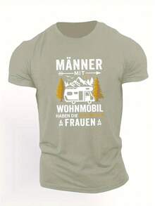 Cool Short-Sleeved Men'S T-Shirt For Summer - 白色 - 查看 10