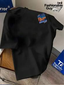 Men T-Shirts - Black - View 2