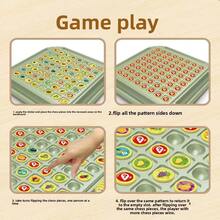 Children's Multi-Function Brain Development Board Game Gift Set 6-In-1 Pop-Up Scoring Competitive Game Color Recognition Logic Reasoning Puzzle Toy Parent-Child Memory Flip Matching Interactive Desktop Educational Tool To Train Children's Observation Reaction And Concentration - Multicolor - View 6