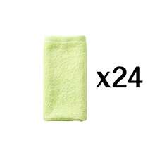 Wash Cloths 6/12/24 Pack, Super Soft & Skin Friendly Face Towel For Sensitive Skin, Reusable Washable Makeup Remover Cloth, 10x10 Inch Small Washcloths, Easy To Rinse Multicolor Facial Cleaning Cloth - Green - View 10