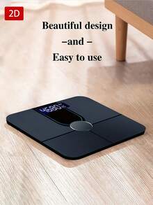 [Báscula Electrónica] Báscula de Gran Capacidad de 390 Lbs, Plataforma Extra Ancha Máquina de Pesaje Digital para Baño, Con Pantalla LCD Retroiluminada, Dígitos Grandes Precisos y Fáciles de Leer - A - Ver 7