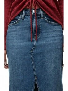 Hudson Falda Midi reconstruida Falda para Mujer - Negro (Perla Negra) - Ver 3