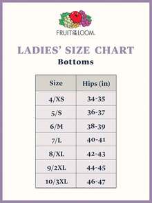 Fruit of the Loom Eversoft - Ropa Interior de algodón sin Etiquetas y Transpirable, Disponible en Tallas Grandes Ropa Interior para Mujer - Multicolor - Ver 5