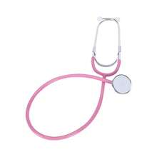 1pc Stethoscope Plastic Toy For Girls And Boys, Adjustable Flexible Durable Doctor Role Play, Birthday Halloween Christmas Gift, Home Game Prop - Multicolor - View 9
