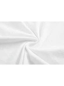 Camiseta Unisex de  de Manga Corta y Cuello Redondo – Ideal para Fiestas, Fresca y Transpirable, Básica para Hombres, Uso Casual Diario, Regalo de Cumpleaños Perfecto - Blanco - Ver 5