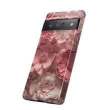 Funda de teléfono con diseño floral rosa: Diseño de flores 3D simuladas para iPhone, HONOR, , OPPO - Multicolor - Ver 7