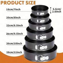 Round Cake Mold Set Of 6 - 6pcs - View 4