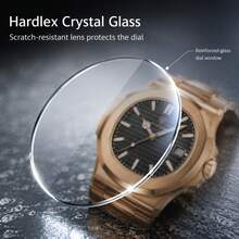 CTPOR 1pc Men's Rose Gold Stainless Steel Band Fashion Waterproof Calendar Luminous Hour & Minute Hands Square Quartz Watch, Birthday Or Holiday Gift - Multicolor - View 5