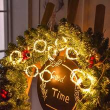 1pc, Optional 10/20/30/50/100/200 LED Beads, Length 1/2/3/5/10/20m, Plastic Material, Retractable, Fun Home Decor Light - 彩色 - 查看 10