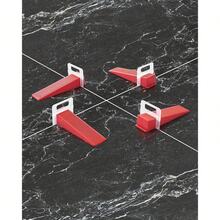 [Father's Day]Tile Leveling System Clips, 2200PCS 1/16 (1.5mm) Tile Installation Tools, Floor Tiles Accessories, Floor & Wall Spacer Hand Tools Masonry Projects - [2200PCS] 1/16" 1.5mm - View 4