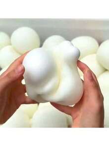 1pc Japanese Style Squishy Bread Toy, Cute Slow Rebound TPR Material, Stress Relief, Gift For Teenagers - Multicolor - View 1
