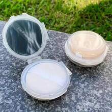1pc Small Transparent Plastic Round/Rectangular Storage Box - Portable Makeup Pad And Cotton Swab Storage Box, Sealed Travel Design, Suitable For Brushes, Balls, Beads, Etc. - Bathroom And Vanity Storage, Cotton Swab Storage Box, Transparent Storage Box - Multicolor - View 6