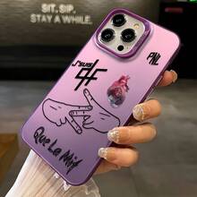 Funda para teléfono: Que La Mif P-PNL, funda para teléfono con diseño de corazón estilo Hip Hop francés, adecuada para iPhone 17 17e 16e 16 15 14 13 12 11 Mini Pro Max Air X XR XSMAX 8 7 Plus, cubierta trasera mate anticaída. - Color mixto 1 - Ver 6