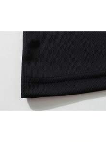 Camiseta casual para hombre con estampado de anzuelos Gamakatsu, estampado de doble cara a, ligera y elástica, corte regular, adecuada para ropa casual de verano,  de moda - Negro - Ver 5