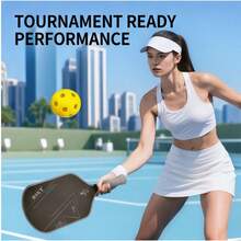 BSKT 1 Set 2pcs T700 Carbon Fiber Professional Pickleball Paddle Set, Outdoor Court Professional Pickleball Tournament Competition Training, Adult Competitive Sports, High Rigidity T700 Carbon Fiber Integrated Paddle Face, High Density Shock-Absorbing Core, Wide Non-Slip Sweat-Absorbing Handle, Lightweight Low Vibration Feel, Rapid Ball Rebound, Impact-Resistant Paddle Surface, 2-Paddle Set Suitable For High-Intensity Daily Training - Multicolor - View 6