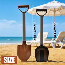 18pcs Kids Beach Toy Set, Includes Beach Shovel And Ocean Molds, Perfect For Playing With Family On The Beach Or In The Snow, Beach Accessories, Ideal For Summer Activities (Random Color Accessories) - White - View 4