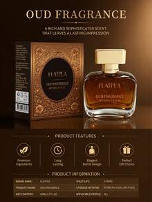 FLATPEA 50ml 男士烏木香水噴霧，輕奢沉香木質調，持久細膩香氣，優雅紳士古龍水，適合約會、婚禮、辦公室、日常場合，男士禮物 - 烏木檀香 - 查看 4