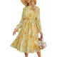 Floral Amarillo Naranja
