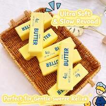 Soft Slow Rebound Realistic Butter Stick Squeeze Toy, Stress Relief, Healing Desktop Decor Creative Gift - Multicolor - View 4