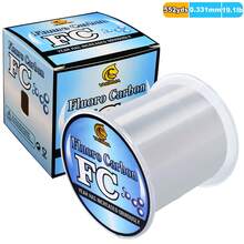 High-Strength And Wear-Resistant Monofilament Fishing Line 505M-552YDS Transparent Fluorocarbon Line, Fast Water Cutting, Anti-Curling, Durable Main Line 0.165mm-0.475mm, Multiple Models Available, Suitable For Various Fishing Scenes - White - View 14